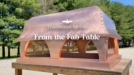 Belle Copper Chimney Cap | From the Fab Table