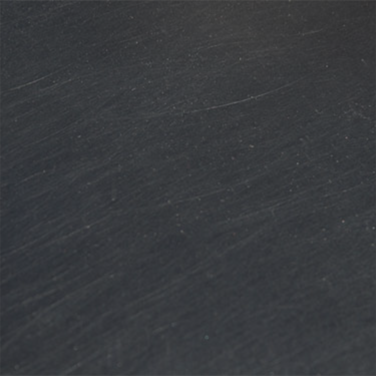 Blackened Steel Sample