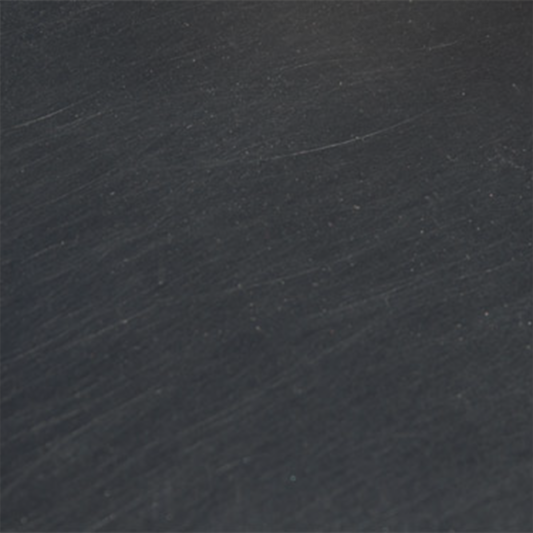 Blackened Steel Sample