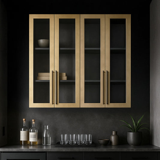 Glass Panel Cabinet Doors
