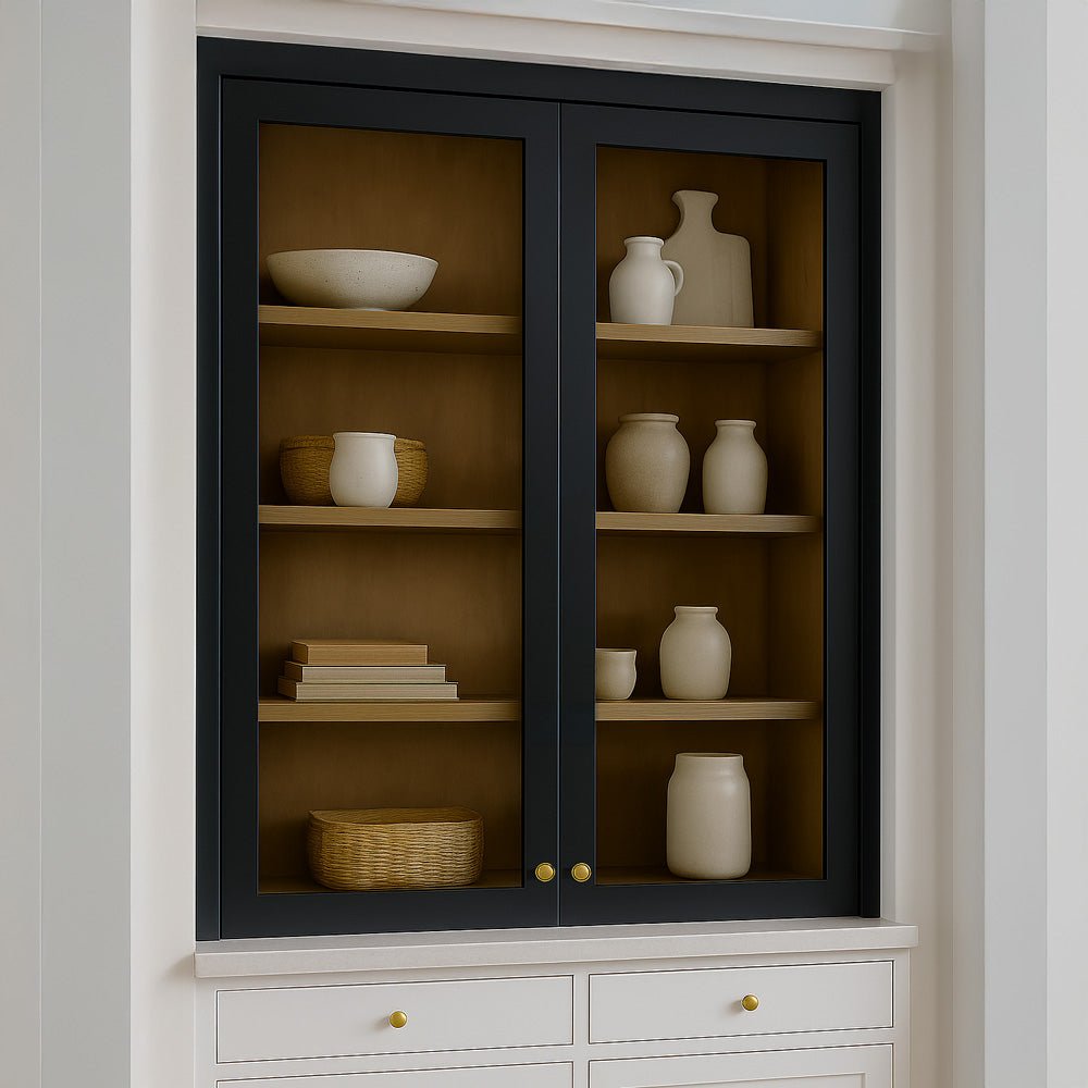 Glass Panel Cabinet Doors