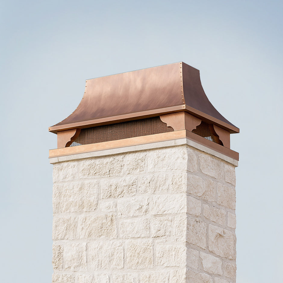 Custom Chimney Caps — Copper, Stainless Steel & Decorative ...